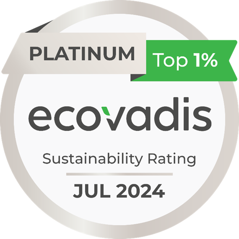 ecovadis platinamedalj