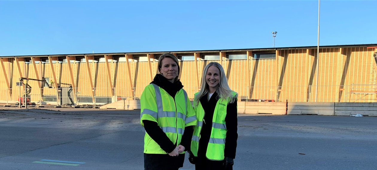 Martina Harvey Södra och Linda Carlsson Timratec