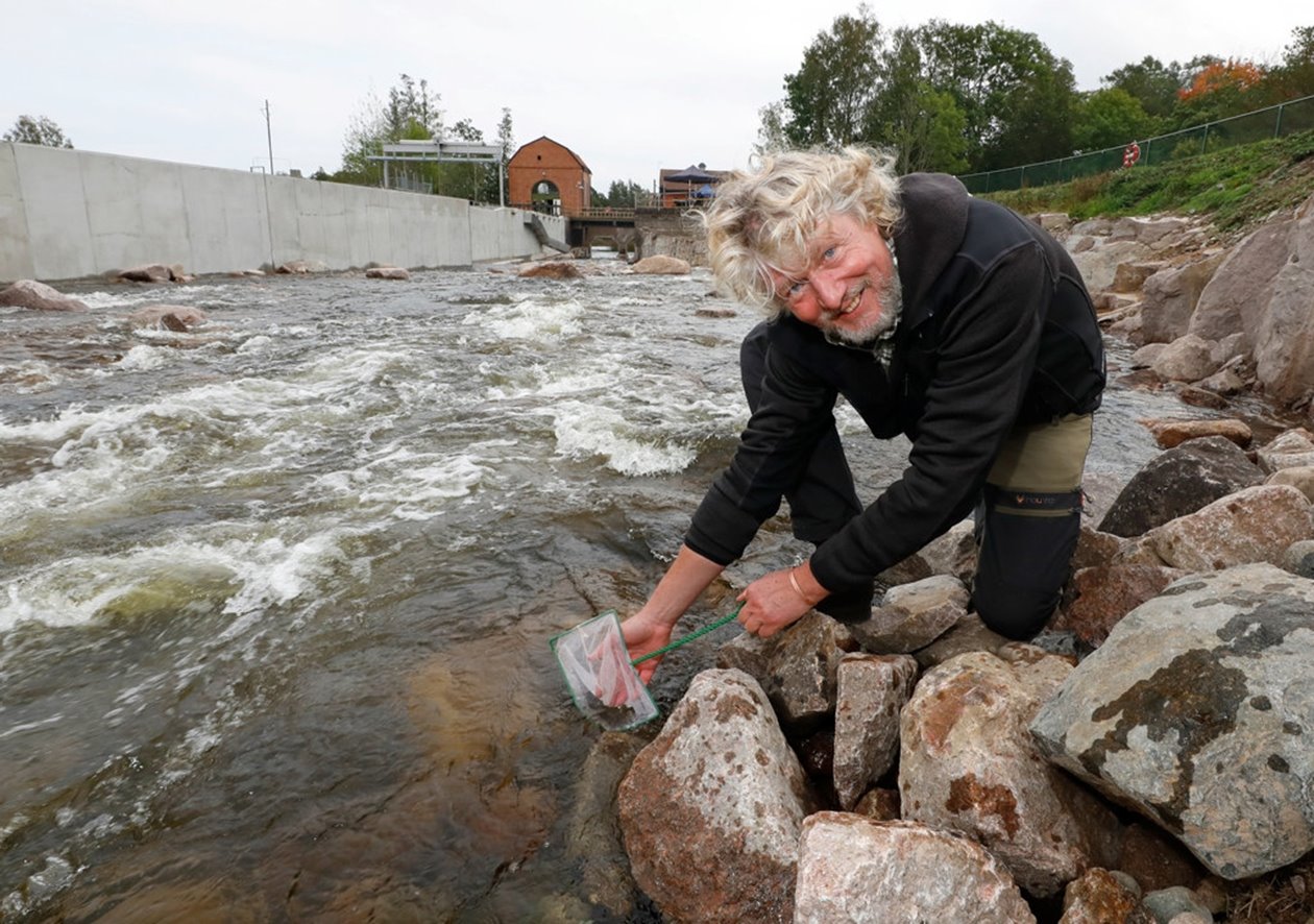 Invigning Faunapassage Karlshammar 2020-10-01 Carsten Wieger inviger Faunapassagen