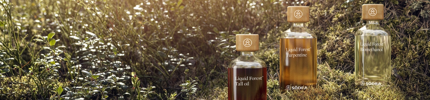 Liquid forest bottles