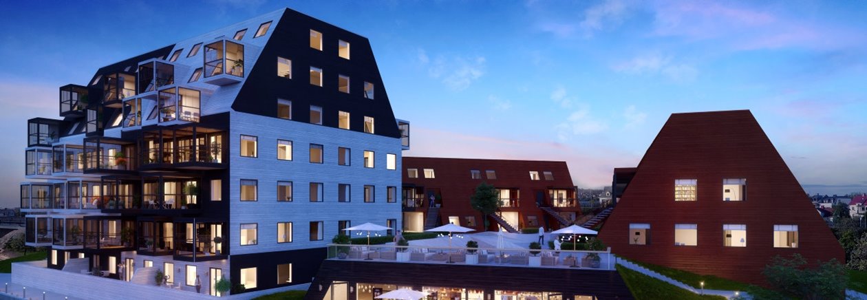 3D-bilder i byggprojektet Kilströmskaj i Karlskrona Södra Building Systems