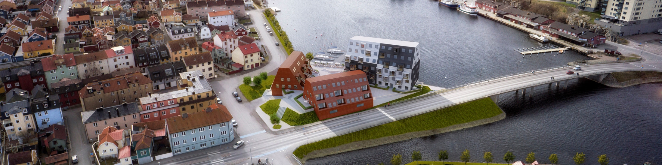 3D-bilder i byggprojektet Kilströmskaj i Karlskrona Södra Building Systems