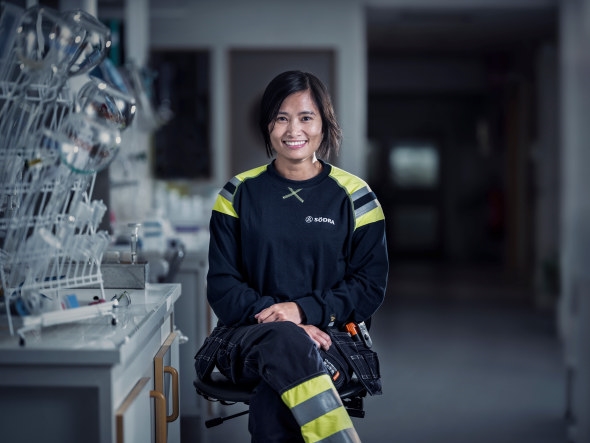 People behind the pulp Huyen Lyckeskog Process Engineer