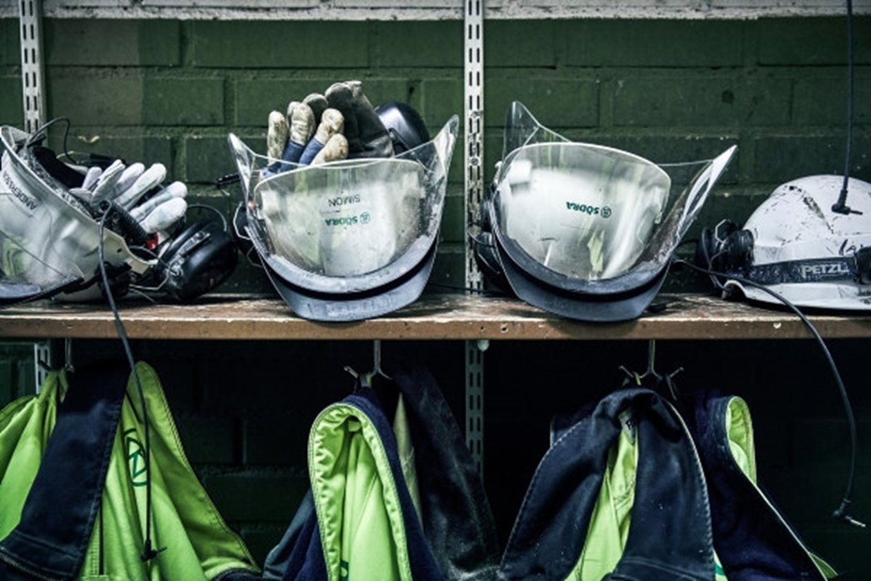 Helmets and safety vests