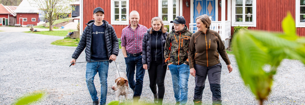 Familjen Thorén, Ulås Prästgård utanför Värnamo