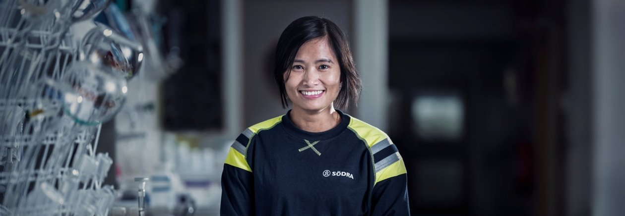 People behind the pulp Huyen Lyckeskog Process Engineer