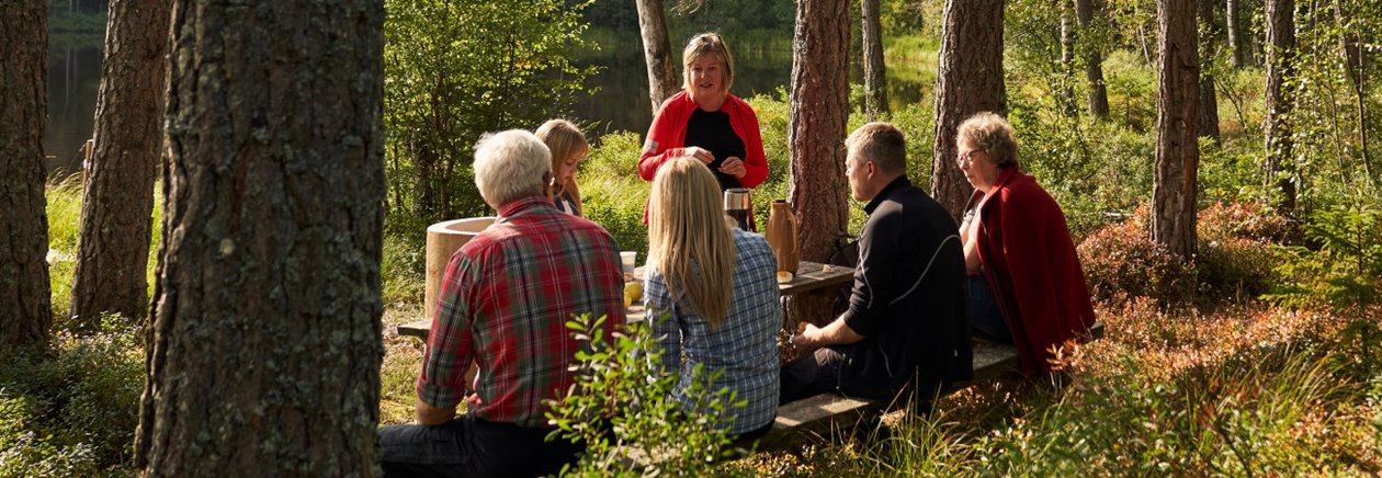 Fika i skogen