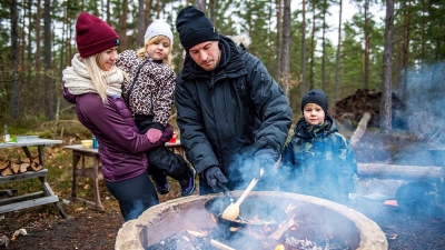 Den hälsosamma skogen: Promenera i skogens skafferi.