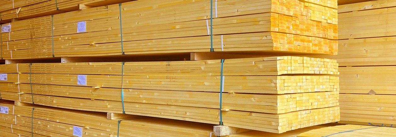 Yellow treated battens