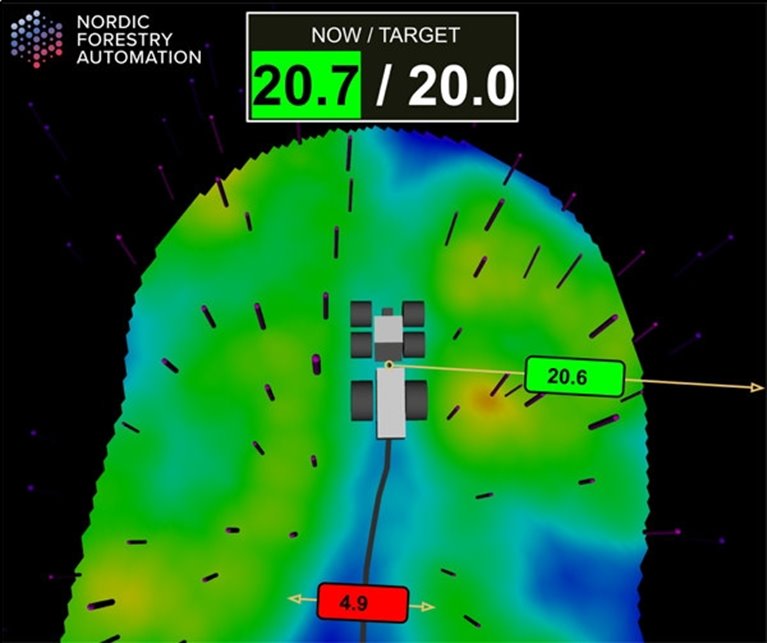 Nordic Forestry Automation (NFA) som har utvecklat ett AI-system som stöttar föraren i skogsskötselbeslut vid gallring. En teknik som förenklar och säkerställer en hög kvalitet på utförd gallring och bidrar till bättre lönsamhet.