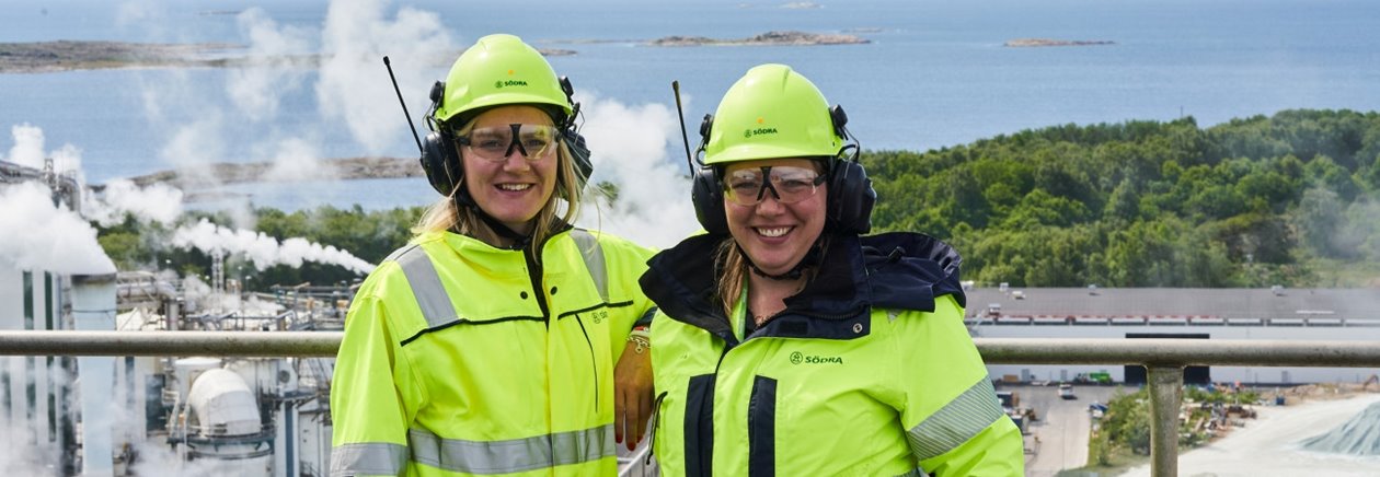 Trainee
På bild Linnea Möricke och Sofia Petersson